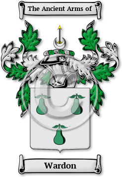 Wardon Family Crest Download (jpg) Legacy Series - 150 DPI