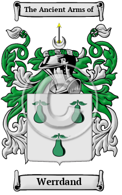 Werrdand Family Crest/Coat of Arms