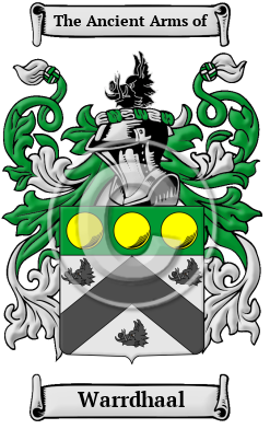 Warrdhaal Family Crest/Coat of Arms