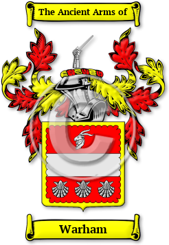 Warham Family Crest Download (JPG) Legacy Series - 600 DPI