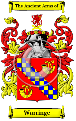Warringe Family Crest/Coat of Arms