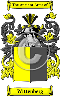 Wittenberg Family Crest/Coat of Arms
