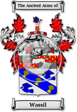 Wassil Family Crest Download (jpg) Legacy Series - 150 DPI