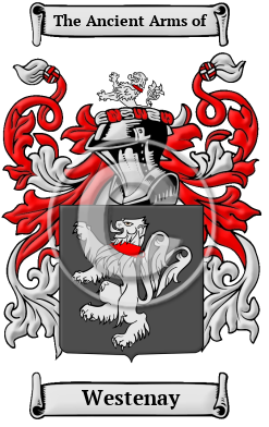 Westenay Family Crest/Coat of Arms