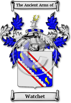 Watchet Family Crest Download (JPG) Legacy Series - 600 DPI
