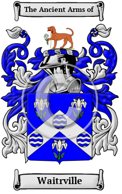 Waitrville Family Crest/Coat of Arms