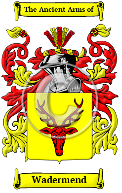 Wadermend Family Crest/Coat of Arms