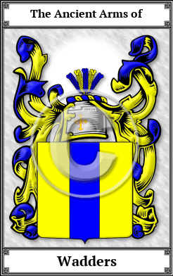 Wadders Family Crest Download (JPG) Book Plated - 600 DPI