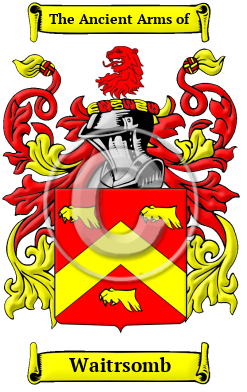 Waitrsomb Family Crest/Coat of Arms