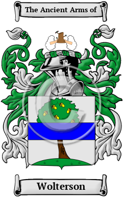 Wolterson Family Crest/Coat of Arms