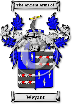 Weyant Family Crest Download (JPG) Legacy Series - 300 DPI