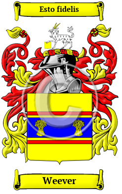 Weever Name Meaning, Family History, Family Crest & Coats of Arms