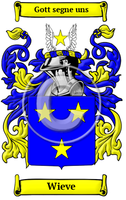 Wieve Family Crest/Coat of Arms