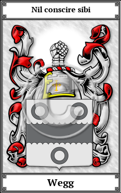 Wegg Family Crest Download (JPG) Book Plated - 600 DPI
