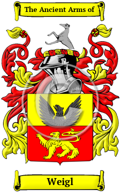 Weigl Family Crest/Coat of Arms