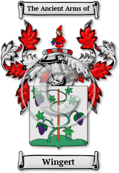 Wingert Family Crest Download (JPG) Legacy Series - 600 DPI