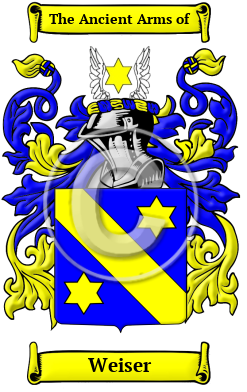 Weiser Family Crest/Coat of Arms