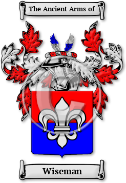 Wiseman Family Crest Download (jpg) Legacy Series - 150 DPI