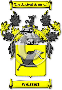 Weissert Family Crest Download (jpg) Legacy Series - 150 DPI