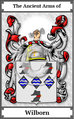 Wilborn Family Crest Download (JPG)  Book Plated - 150 DPI