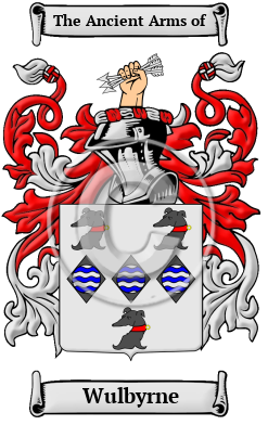 Wulbyrne Family Crest/Coat of Arms