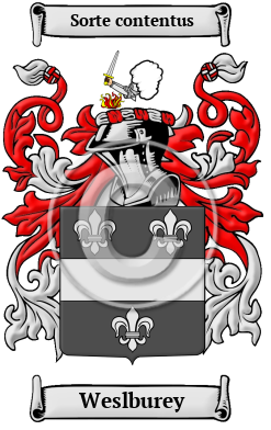 Weslburey Family Crest/Coat of Arms