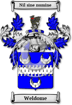 Weldome Family Crest Download (JPG) Legacy Series - 600 DPI
