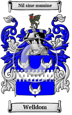 Welldom Family Crest/Coat of Arms