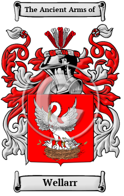 Wellarr Family Crest/Coat of Arms