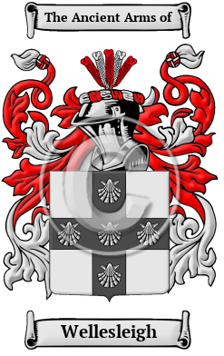 Wellesleigh Family Crest/Coat of Arms