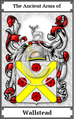 Wallstead Family Crest Download (JPG)  Book Plated - 150 DPI