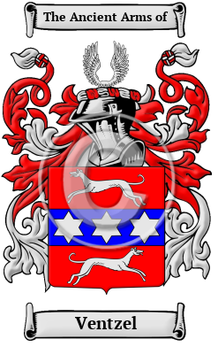 Ventzel Family Crest/Coat of Arms