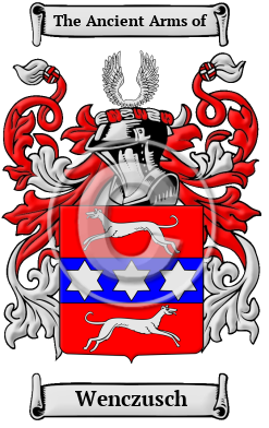 Wenczusch Family Crest/Coat of Arms