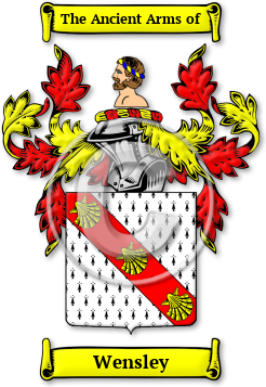 Wensley Family Crest Download (jpg) Legacy Series - 150 DPI
