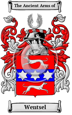 Wentsel Family Crest/Coat of Arms