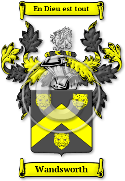 Wandsworth Family Crest Download (jpg) Legacy Series - 150 DPI