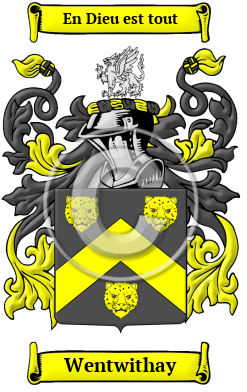 Wentwithay Family Crest/Coat of Arms