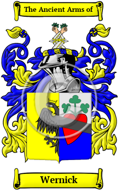 Wernick Family Crest Download (JPG) Heritage Series - 600 DPI