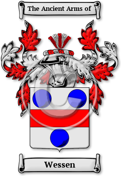 Wessen Family Crest Download (JPG) Legacy Series - 600 DPI