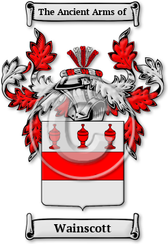 Wainscott Family Crest Download (jpg) Legacy Series - 150 DPI