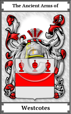 Westcotes Family Crest Download (JPG)  Book Plated - 150 DPI