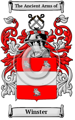 Winster Family Crest/Coat of Arms