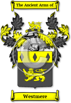Westmere Family Crest Download (JPG) Legacy Series - 600 DPI