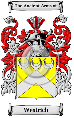 Westrich Family Crest/Coat of Arms