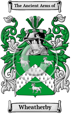 Wheatherby Family Crest/Coat of Arms