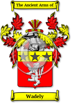 Wadely Family Crest Download (jpg) Legacy Series - 150 DPI