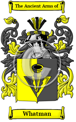 Whatman Family Crest/Coat of Arms