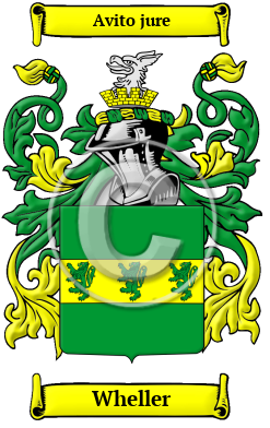 Wheller Family Crest/Coat of Arms