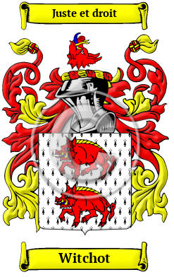 Witchot Family Crest/Coat of Arms