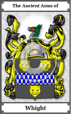 Whight Family Crest Download (JPG)  Book Plated - 150 DPI